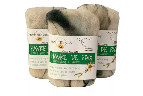 Savon gant havre de paix - Ylang Ylang, laurier- Havre des sens