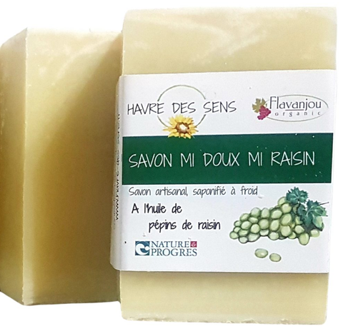 Savon mi doux mi raisin - Havre des sens